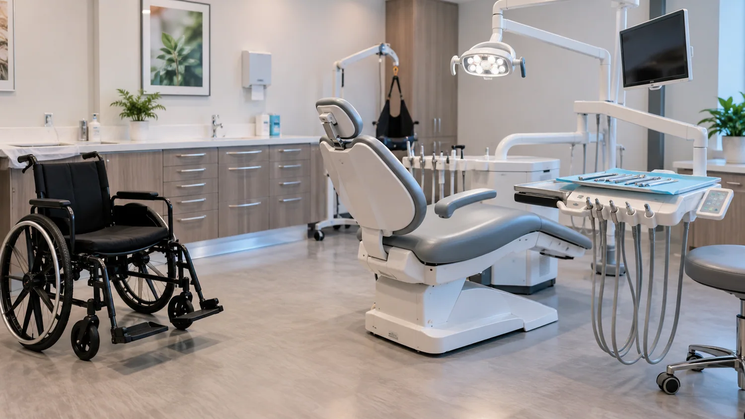 Nowoczesny dostępny gabinet dentystyczny