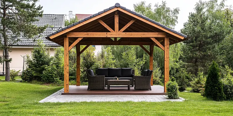 Co na daszek altany?