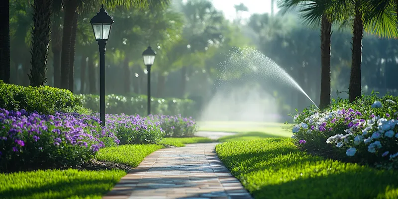 Jak rozprowadzić nawadnianie ogrodu?