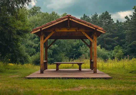 Jaka wysokość altany ogrodowej?