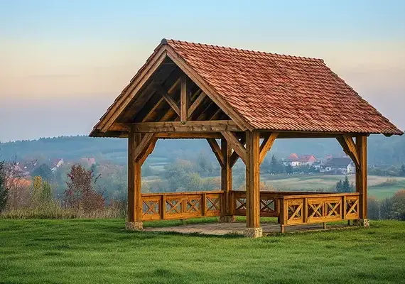 Jakie deski na dach altany?