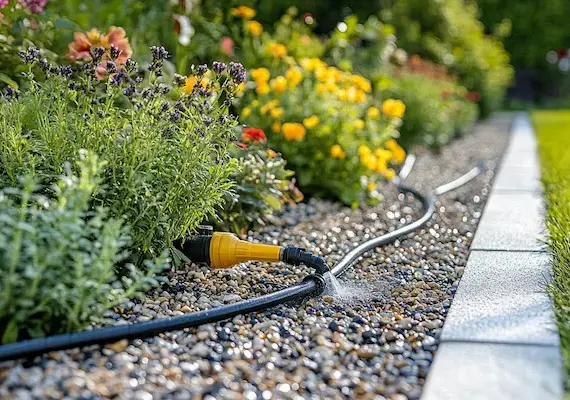 Nawadnianie ogrodu jakie rury?