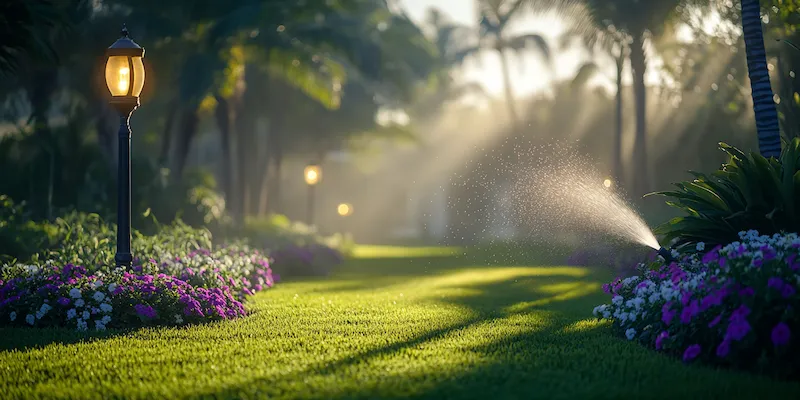 Nawadnianie ogrodu jakie rury?