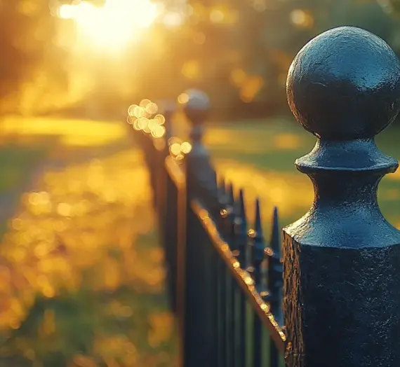 Czym wyczyścić metalowe ogrodzenie?