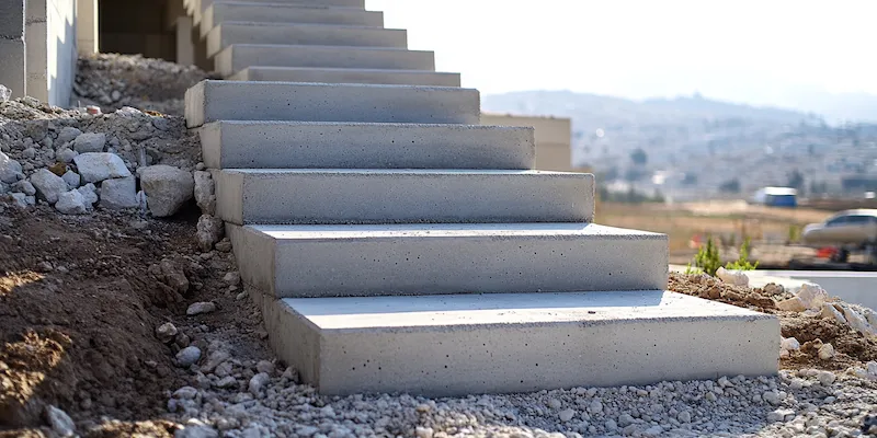 Z czego schody zewnętrzne?