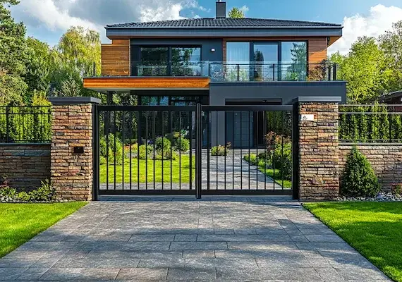 Metalowe ogrodzenie Polska