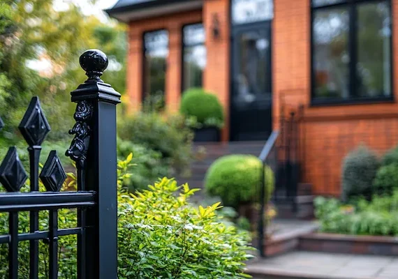 Ogrodzenie ogrodowe z Polski