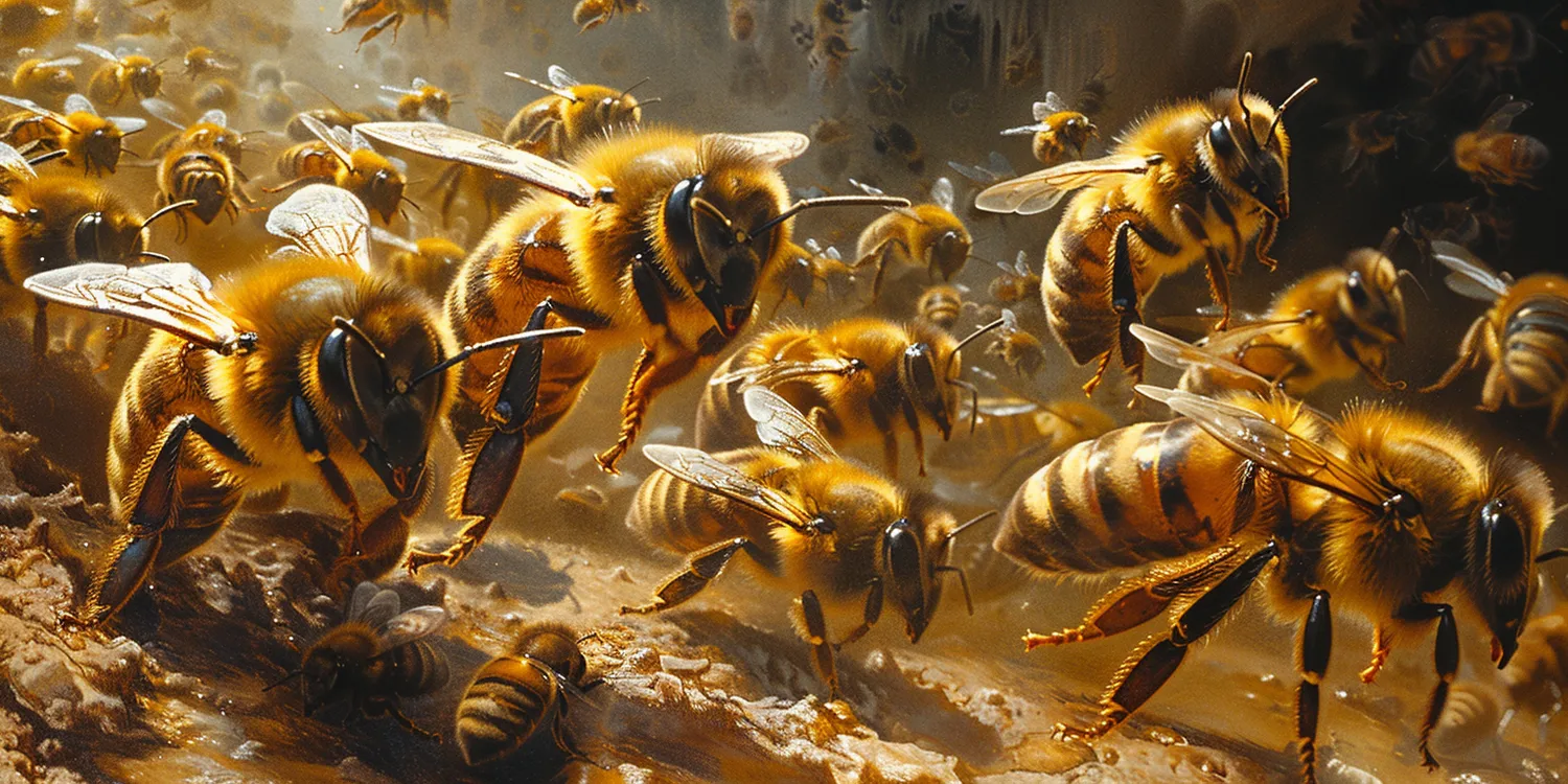 Matka pszczela w klateczce