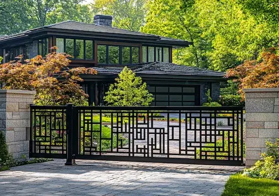 Aluminium Zaun Polen