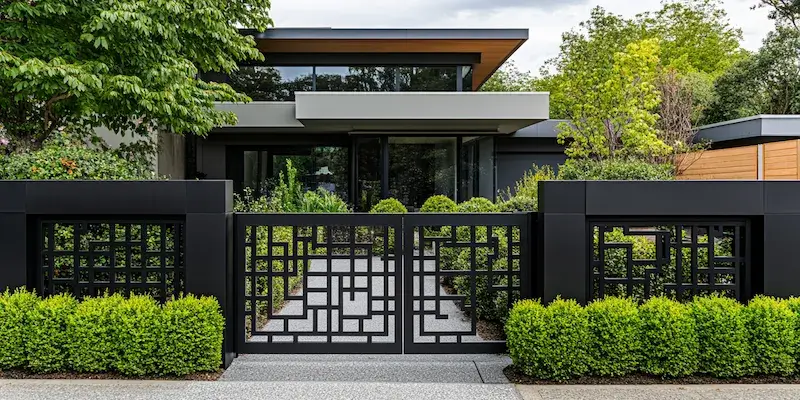 Aluminium Zaun Polen