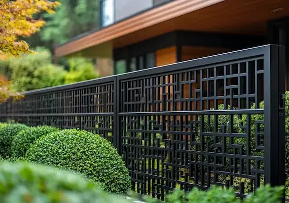 Gartenzäune aus Polen