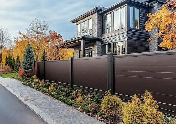 Gartenzaun Metall Polen