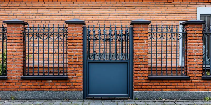 Gartenzaun Metall Polen