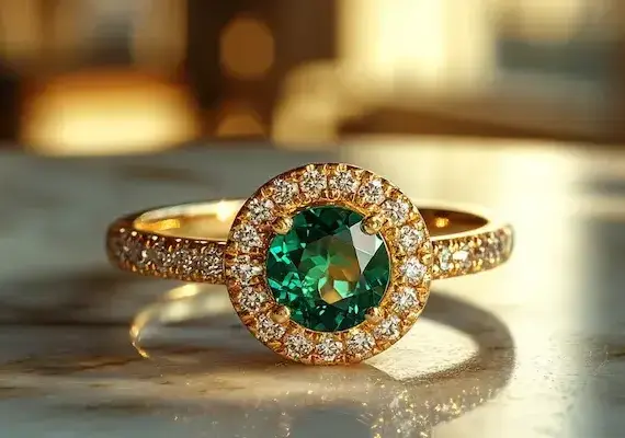 Pierścionek zaręczynowy na której ręce