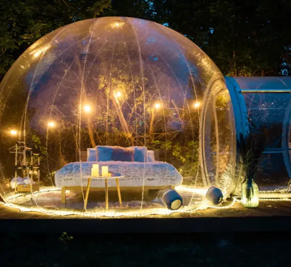 Namiot glampingowy całoroczny