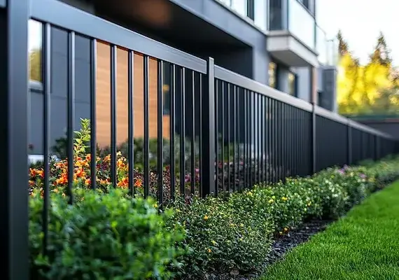 Alu Zäune aus Polen