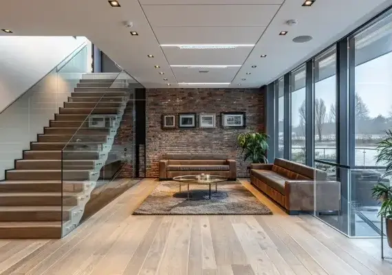 Balustrady szklane zewnętrzne Warszawa