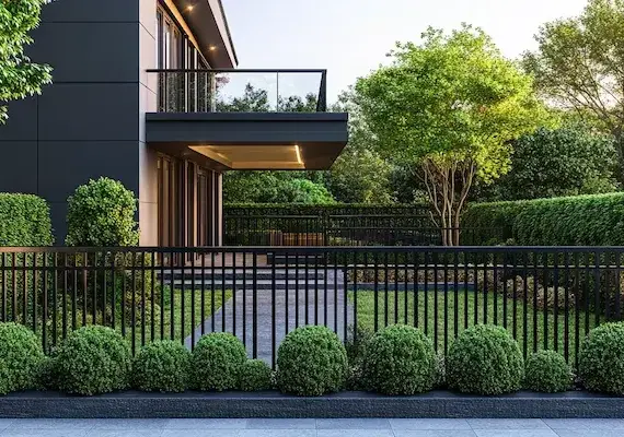 Design-Zäune aus Polen