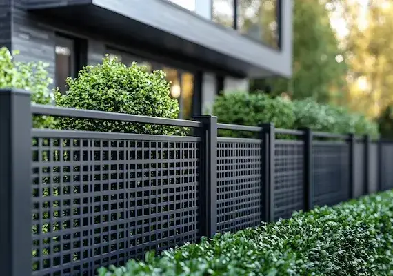 Gartenzaun Metall Polen