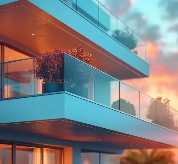 Jak myć szklane balustrady?