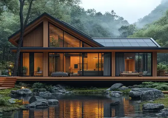 Jak przygotować się do budowy szkieletowego domu z drewna?