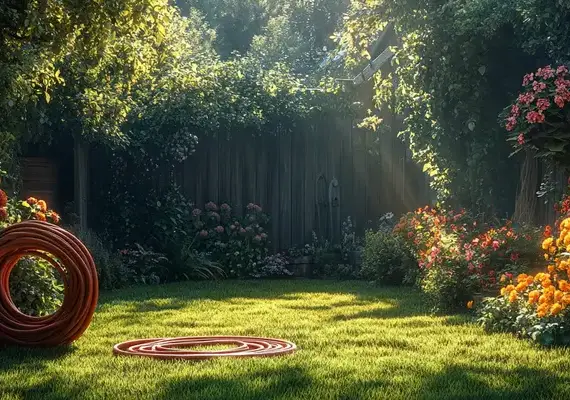 Jak ukryć wąż ogrodowy?