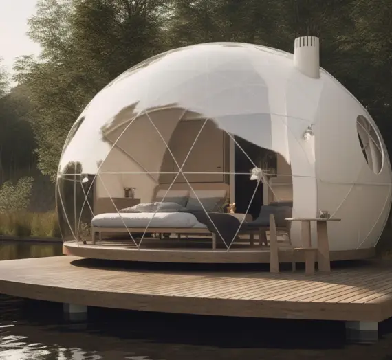 Projektowanie przestrzeni użytkowej w obiektach takich jak namioty sferyczne